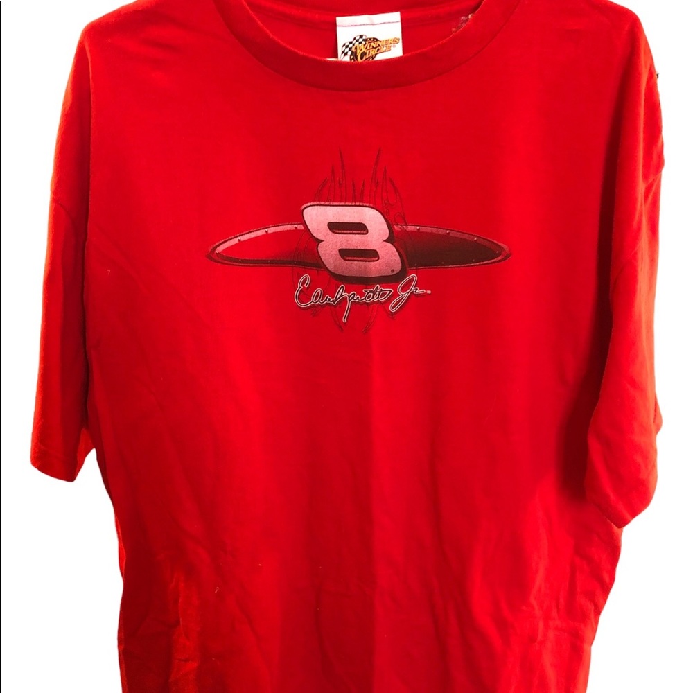 Vintage Y2K double sided Dale Earnhardt jr. t-shirt Tee #8 Budweiser XL NASCAR